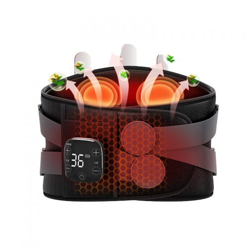 Electric Back Massager Belt Heating Abdominal Vibrator Massage Belt Wrap Massage Belt